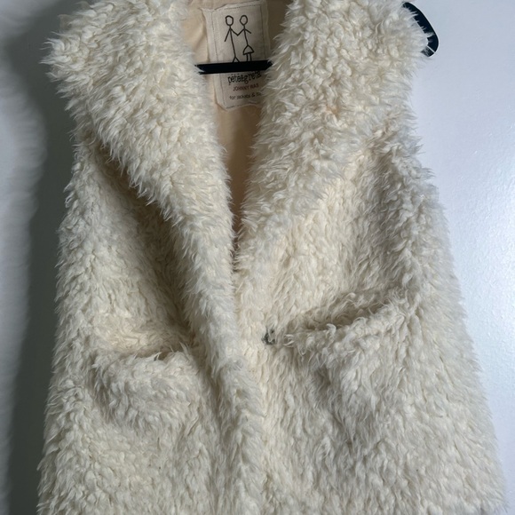 Johnny was pete&greta ivory cream vest size small - Picture 5 of 13